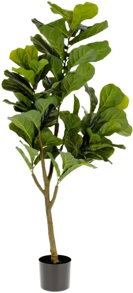 Ficus, Artificial plant, green/black, H150x60x60 cm