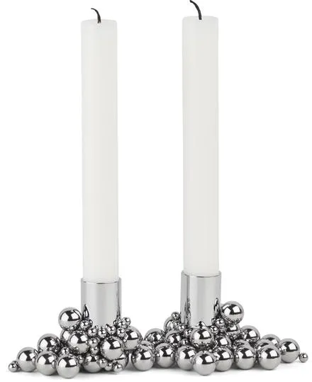 Gejst Molekyl Candlestick 2 Chrome