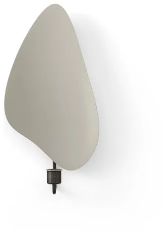 Audo Flambeau Wall Candle Holder H34 Bronzed Brass/Grey