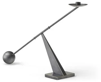 Audo Interconnect Candlestick Bronzed