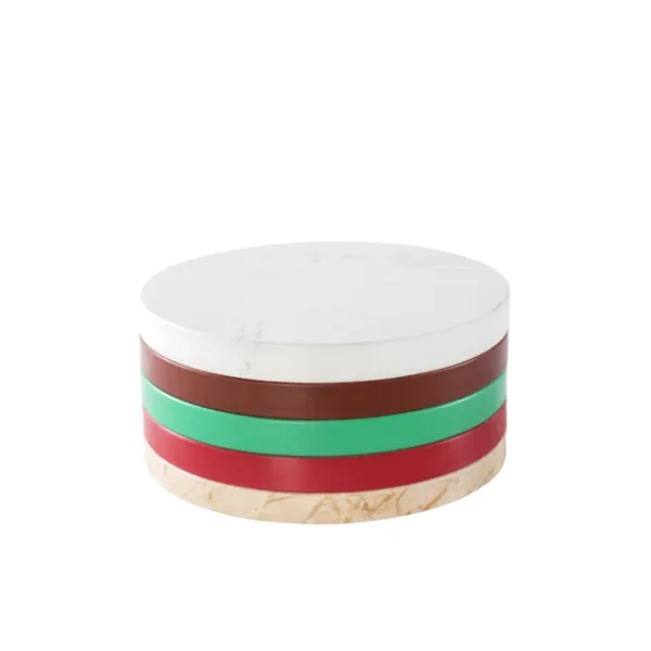 Valerie Objects Five Circles Cutting Board/Table Mat Set E Multicoloured