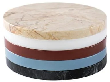Valerie Objects Five Circles Cutting Board/Table Mat Set C Multicoloured