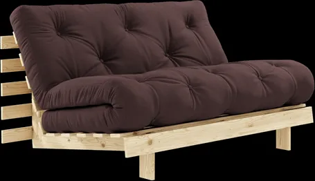 Karup Design Roots Sofa Bed With Mattress 140x200 715 Brown/Pine Wood