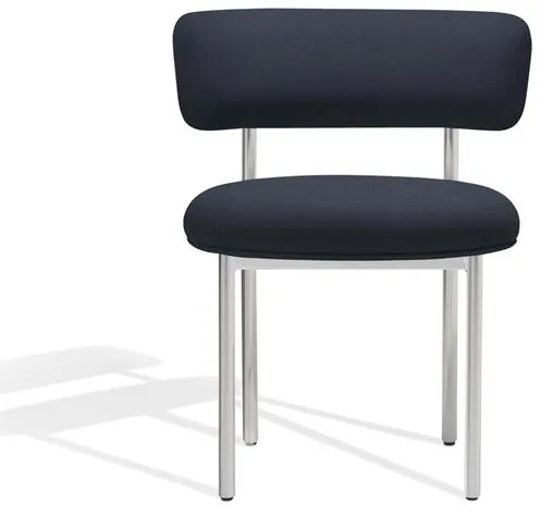 Møbel Copenhagen Font Dining Chair Vidar 0786/Polished Steel Frame