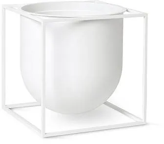 Audo Copenhagen Kubus Flowerpot 23 - White